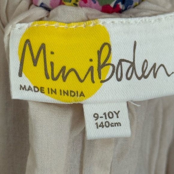 Mini Boden Pink and Red Criss Cross Sundress - Picture 2 of 3